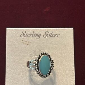 Sterling Silver Turquoise Ring